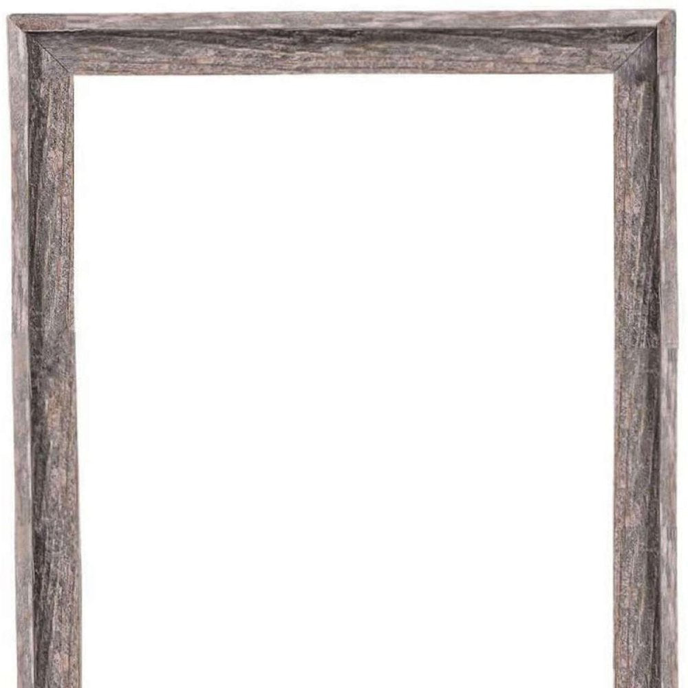 18" x 24" Gray Wood Hanging Picture Frame HomeRoots