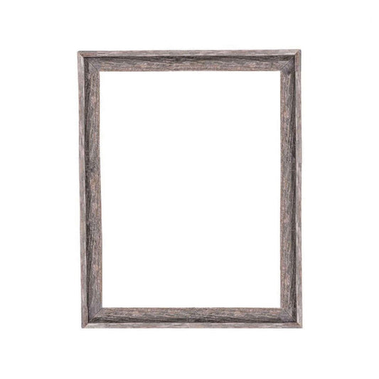 18" x 24" Gray Wood Hanging Picture Frame HomeRoots