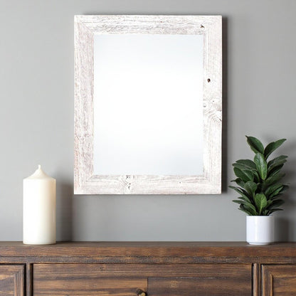 18" x 24" White Wood Hanging Picture Frame HomeRoots