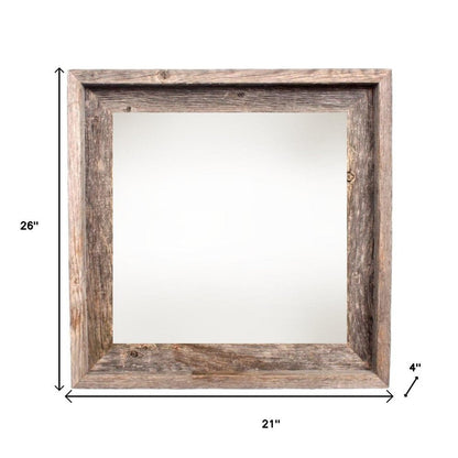 12" x 12" Gray Solid Wood Tabletop Picture Frame HomeRoots