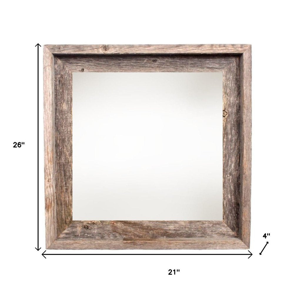 12" x 12" Gray Wood Tabletop Picture Frame — view 2