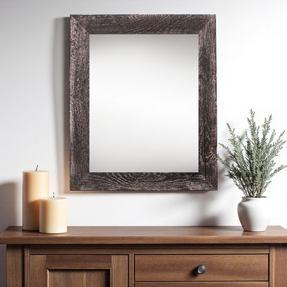 24" x 36" Black Solid Wood Hanging Picture Frame HomeRoots
