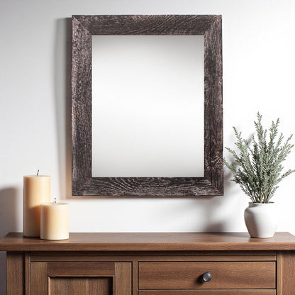 24" x 36" Black Wood Hanging Picture Frame HomeRoots
