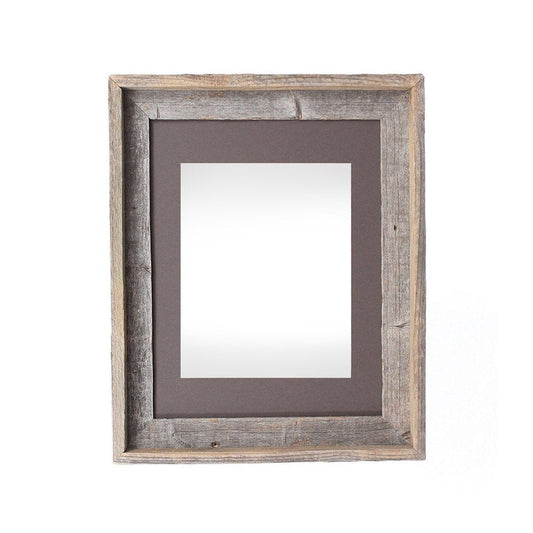 16" x 20" Gray Distressed Wood Hanging Picture Frame HomeRoots