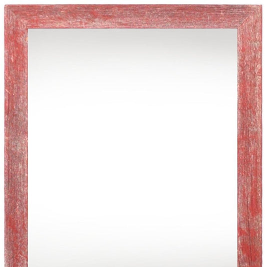 16" x 20" Red Wood Hanging Picture Frame HomeRoots