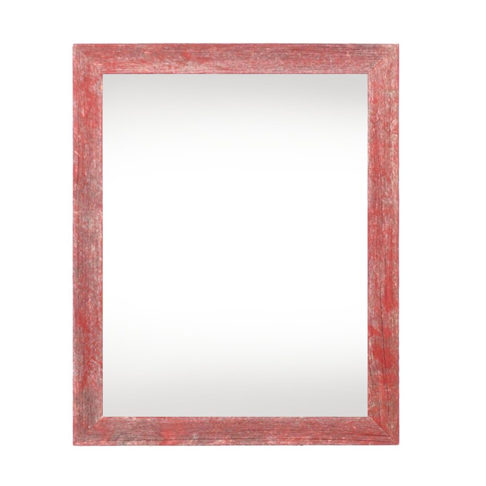 16" x 20" Red Wood Hanging Picture Frame — view 1
