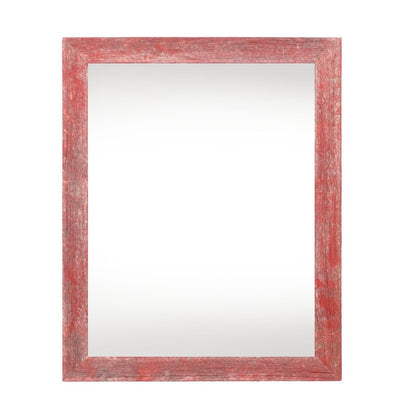 16" x 20" Red Wood Hanging Picture Frame HomeRoots