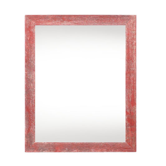 16" x 20" Red Wood Hanging Picture Frame HomeRoots