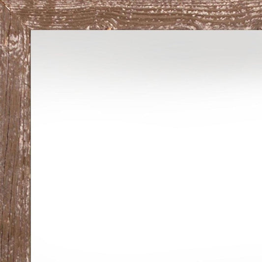 16" x 20" Brown Wood Hanging Picture Frame HomeRoots
