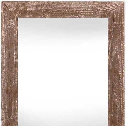 16" x 20" Brown Wood Hanging Picture Frame HomeRoots