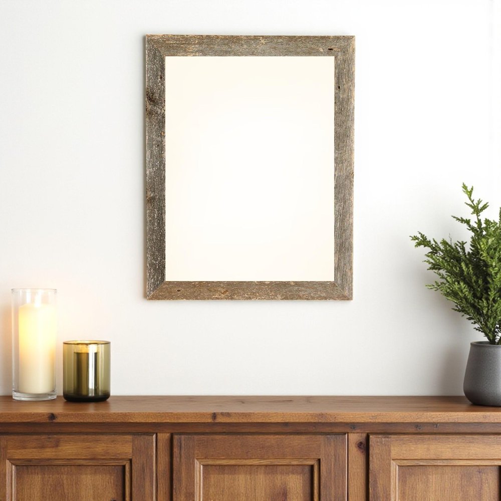 16" x 20" Gray Wood Hanging Picture Frame — view 5