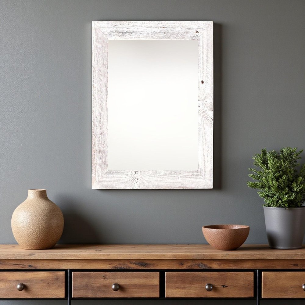 11" x 17" White Wood Hanging Picture Frame — view 4