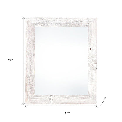 13" x 19" White Wood Hanging Picture Frame HomeRoots