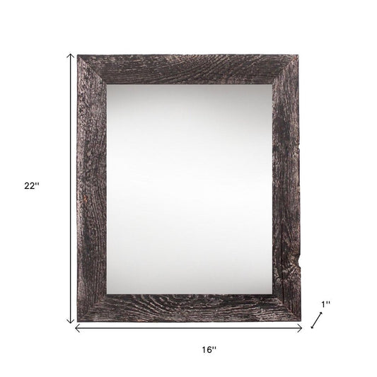 13" x 19" Black Wood Hanging Picture Frame HomeRoots