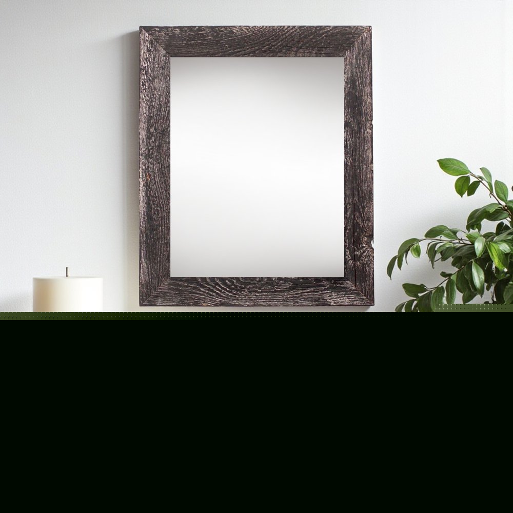 13" x 19" Black Solid Wood Hanging Picture Frame HomeRoots