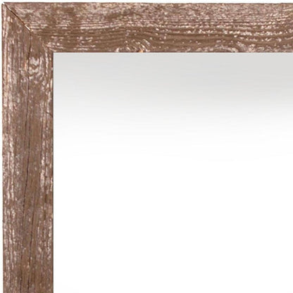 13" x 19" Brown Wood Hanging Picture Frame HomeRoots