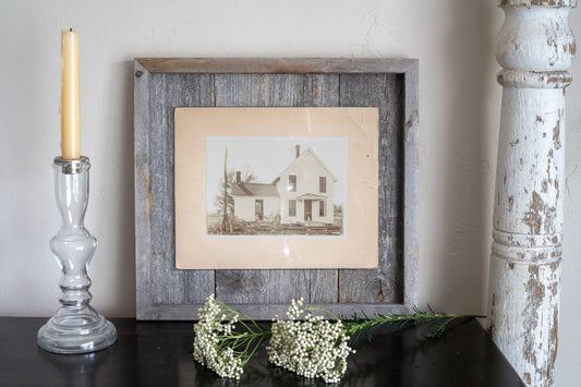 11" x 14" Red Wood Hanging Picture Frame HomeRoots