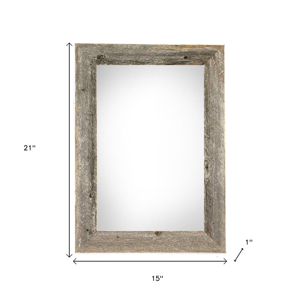 11" x 17" Gray Wood Hanging Picture Frame — view 5