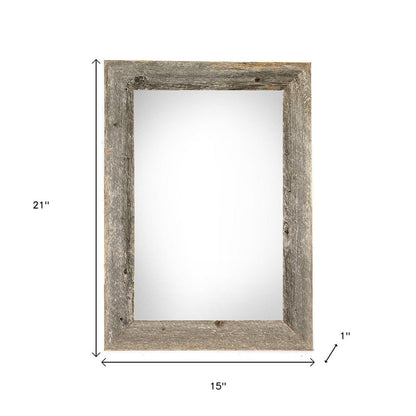11" x 17" Gray Wood Hanging Picture Frame HomeRoots
