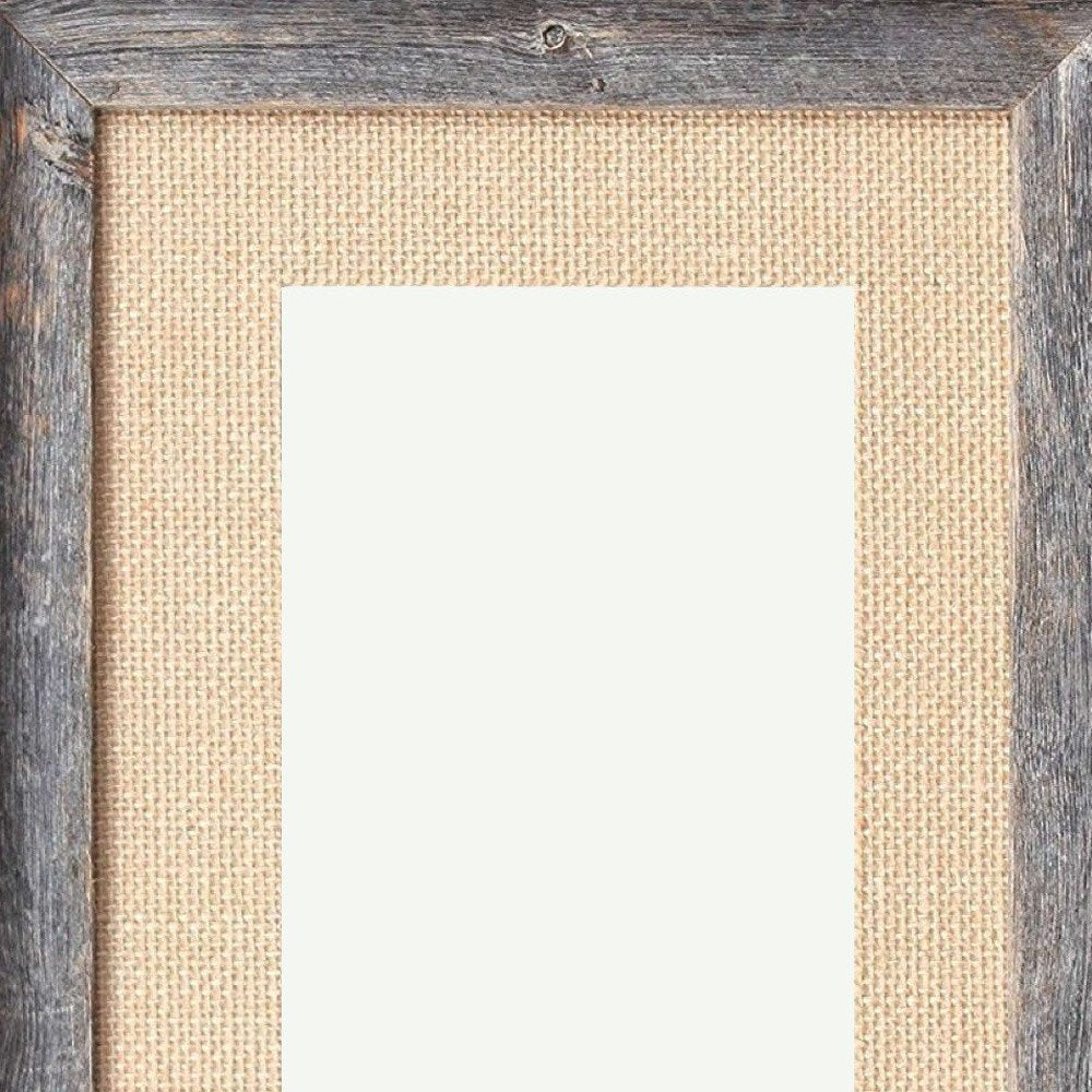 11" x 14" Gray Wood Hanging Picture Frame HomeRoots