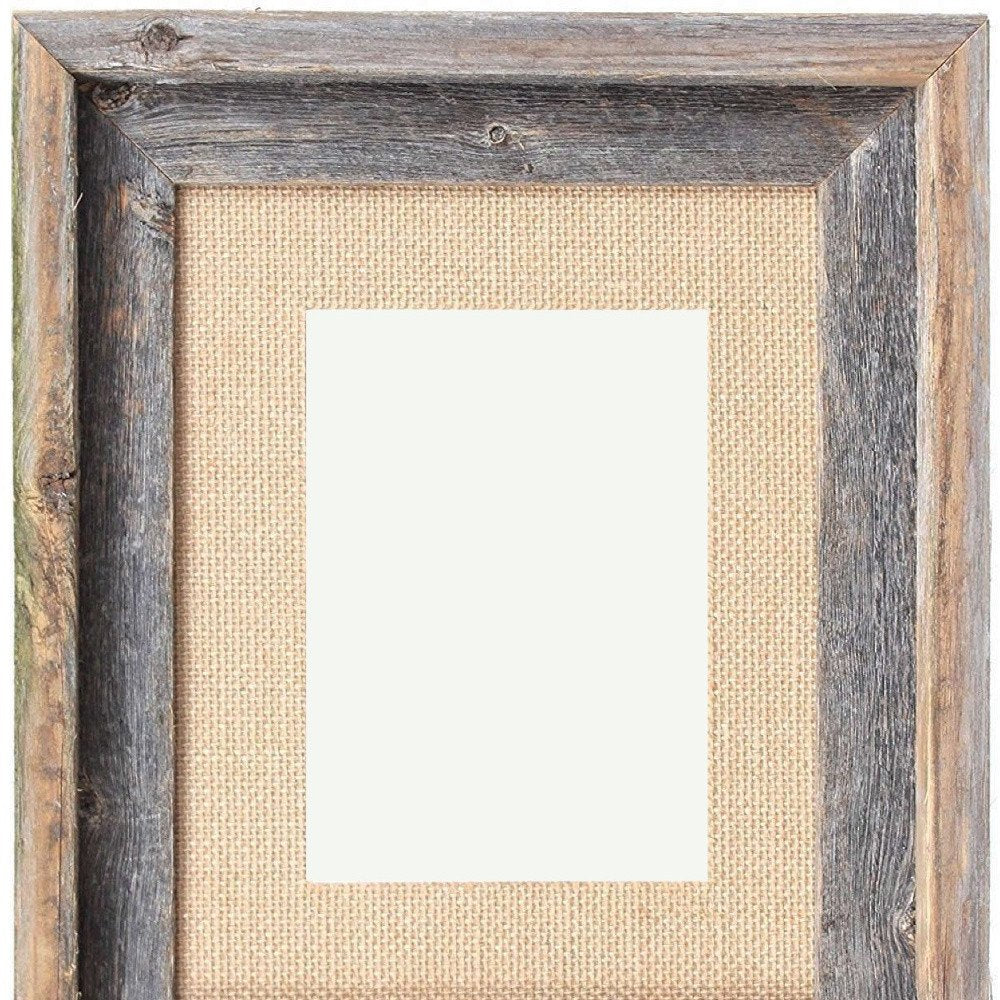 11" x 14" Gray Wood Hanging Picture Frame HomeRoots