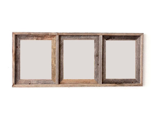 8" x 10" Gray Distressed Wood Hanging Picture Frame HomeRoots