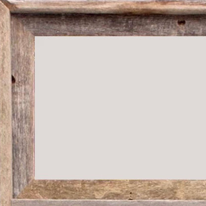 8" x 10" Gray Distressed Wood Hanging Picture Frame HomeRoots