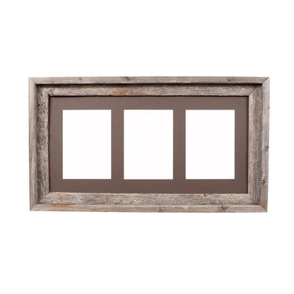 5" x 7" Gray Wood Hanging Picture Frame with Mat HomeRoots