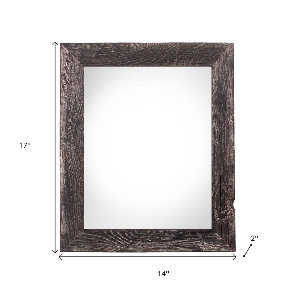 11" x 14" Black Wood Hanging Picture Frame HomeRoots