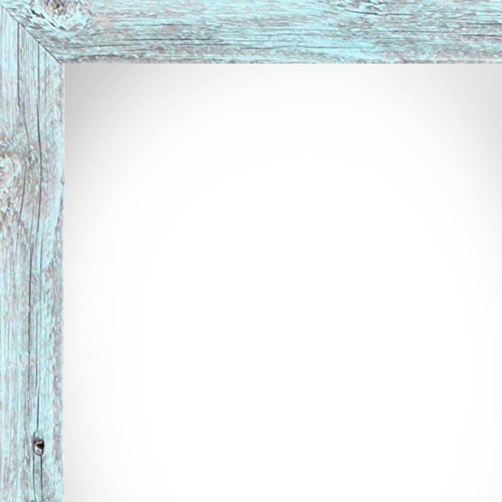 11" x 14" Blue Wood Hanging Picture Frame HomeRoots