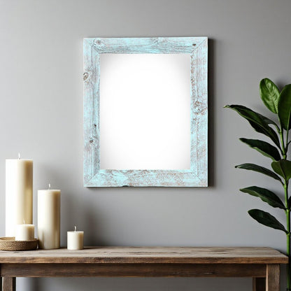11" x 14" Blue Wood Hanging Picture Frame HomeRoots