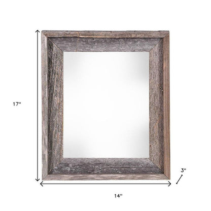 11" x 14" Gray Wood Hanging Picture Frame HomeRoots