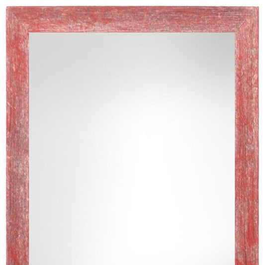 11" x 17" Red Wood Hanging Picture Frame HomeRoots