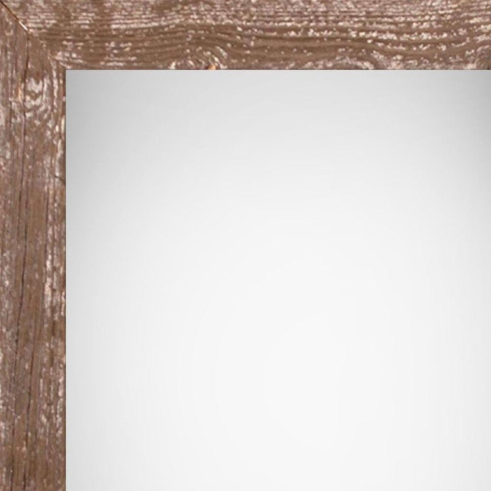 11" x 17" Brown Wood Hanging Picture Frame HomeRoots