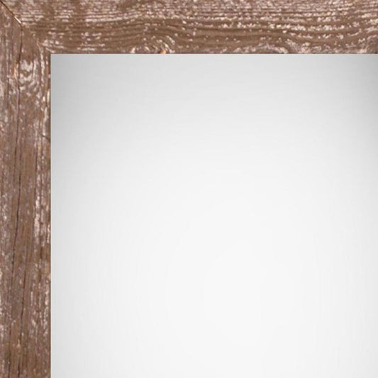 11" x 17" Brown Wood Hanging Picture Frame HomeRoots