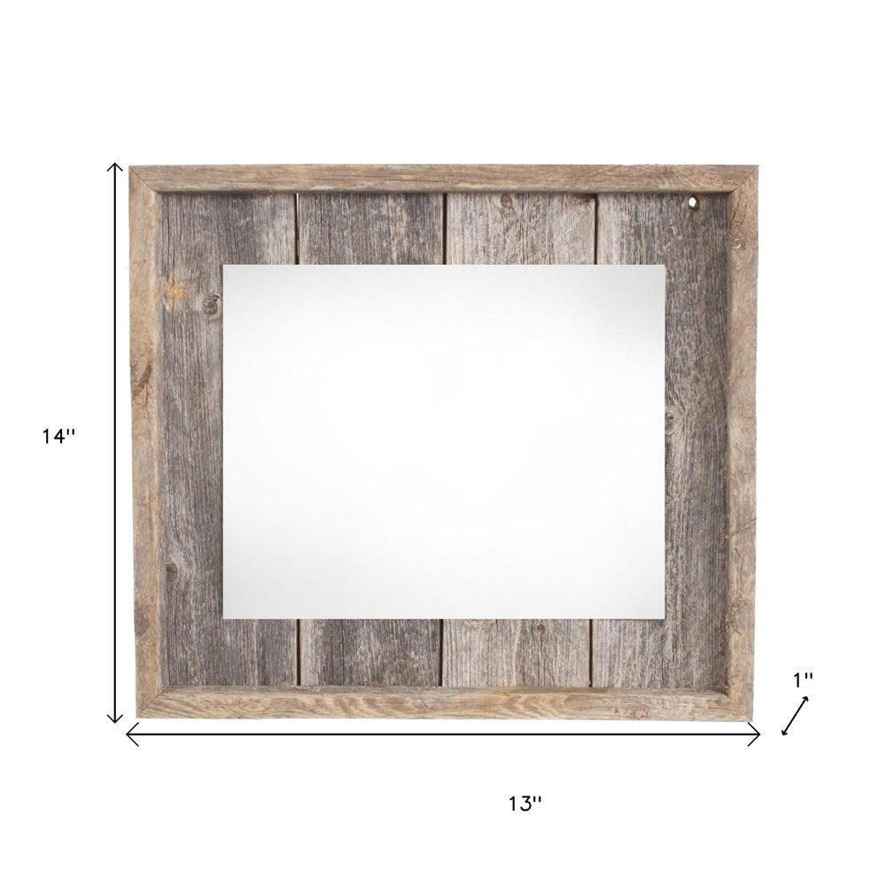 8" x 10" Gray Wood Tabletop Picture Frame HomeRoots