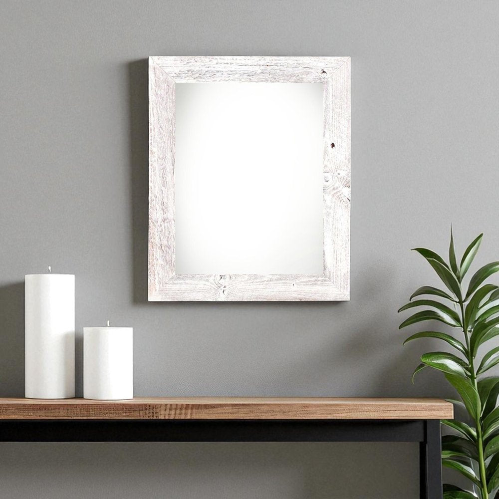 9" x 12" White Wood Hanging Picture Frame — view 4