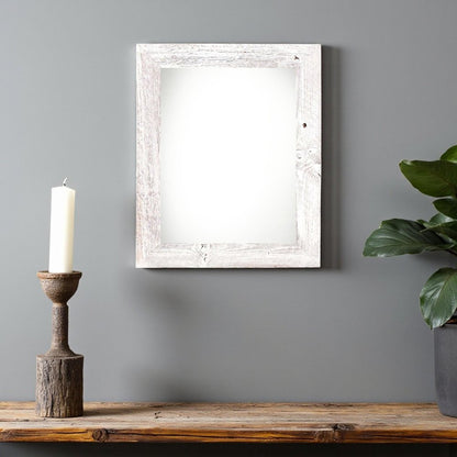 8.5" x 11" White Solid Wood Hanging Picture Frame HomeRoots