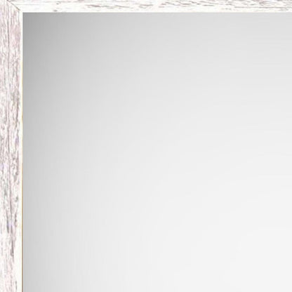 10" x 10" White Wood Hanging Picture Frame HomeRoots
