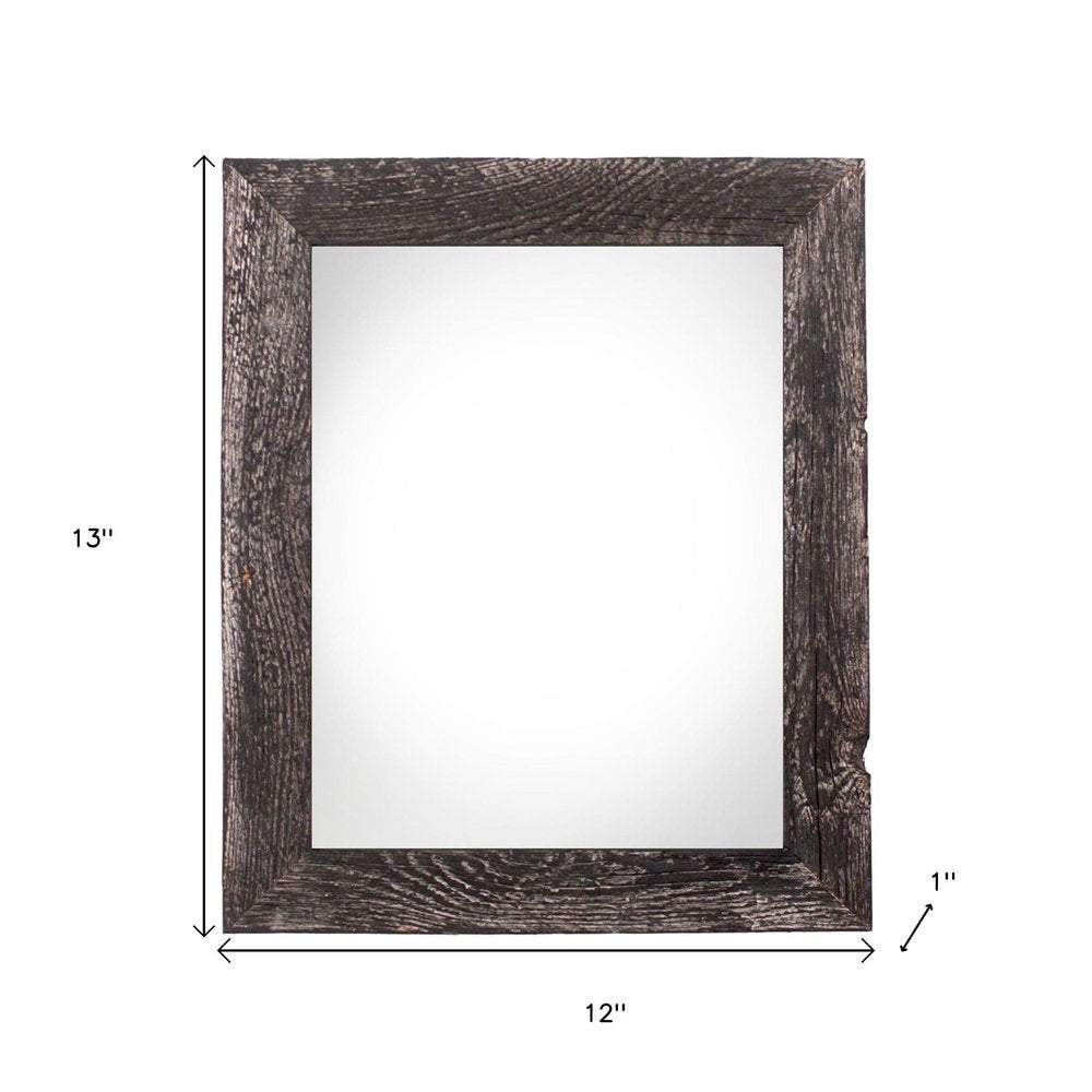 8" x 10" Black Wood Tabletop Picture Frame HomeRoots