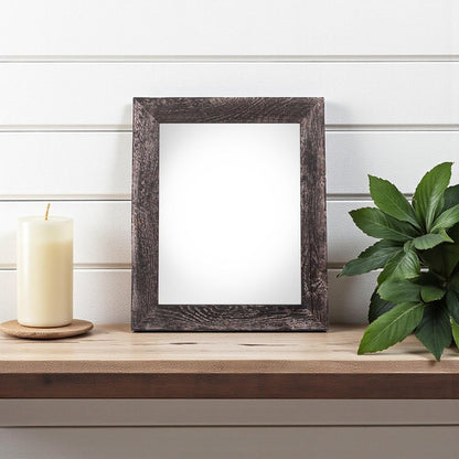 8" x 10" Black Wood Tabletop Picture Frame HomeRoots