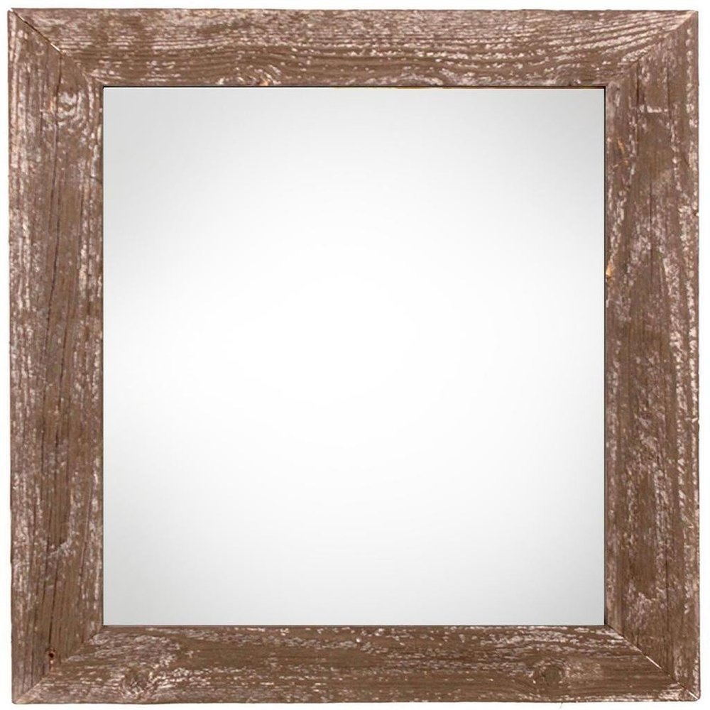 8" x 8" Brown Wood Tabletop Picture Frame HomeRoots