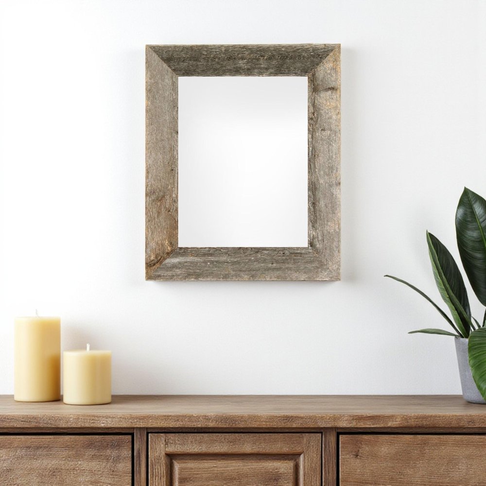 11" x 14" Gray Wood Hanging Picture Frame HomeRoots
