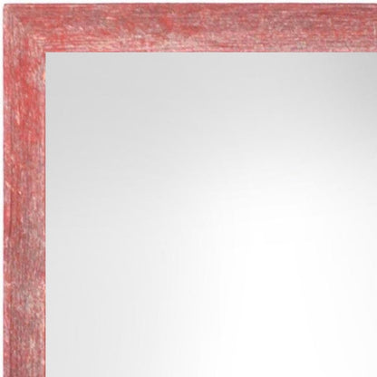 11" x 14" Red Wood Hanging Picture Frame HomeRoots