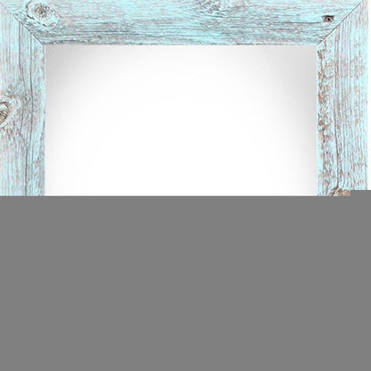 8" x 10" Blue Solid Wood Tabletop Picture Frame HomeRoots
