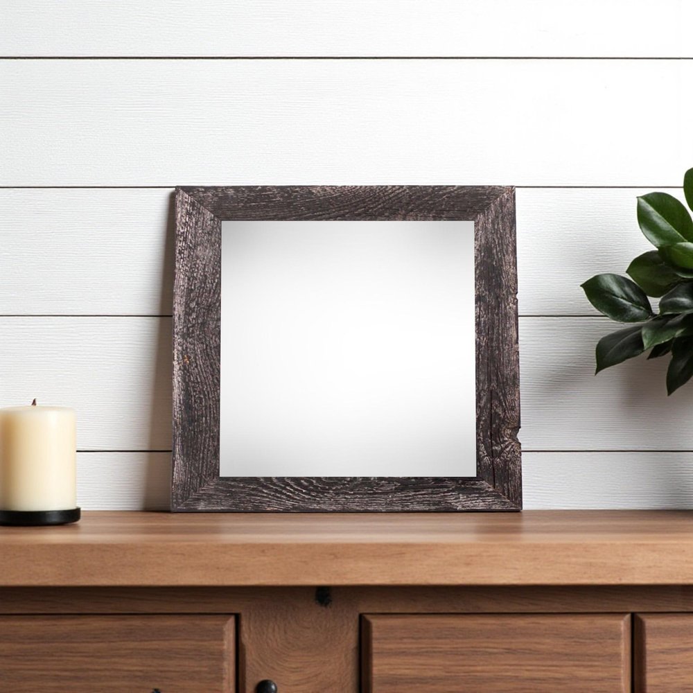 8" x 8" Black Wood Tabletop Picture Frame — view 3
