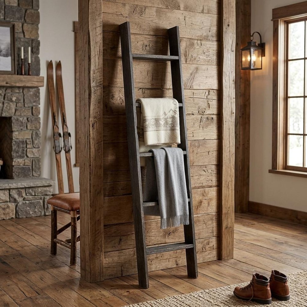 60" X 15" Charcoal Wood Hanging Dimensional Sculpture — view 7