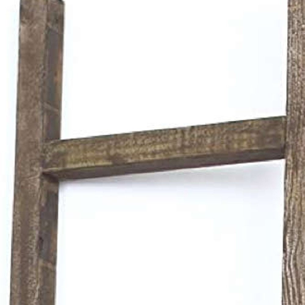 73" X 15" Espresso Wood Hanging Dimensional Sculpture — view 5