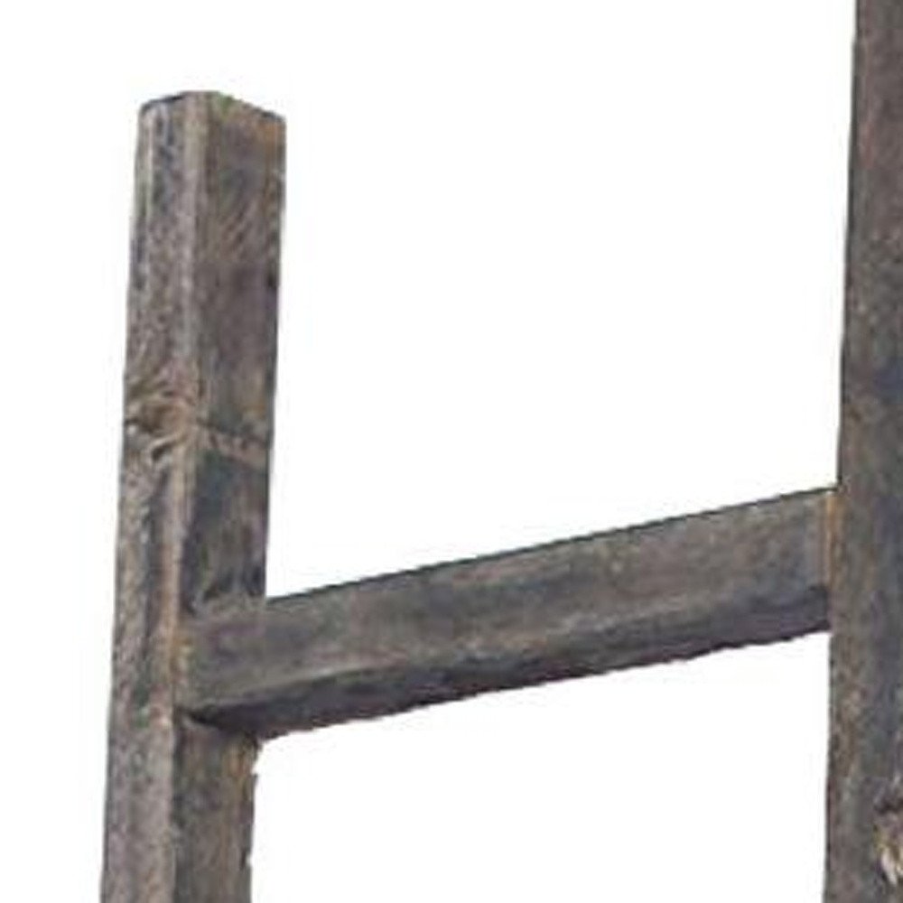72" X 15" Smoky Black Wood Hanging Dimensional Sculpture — view 5