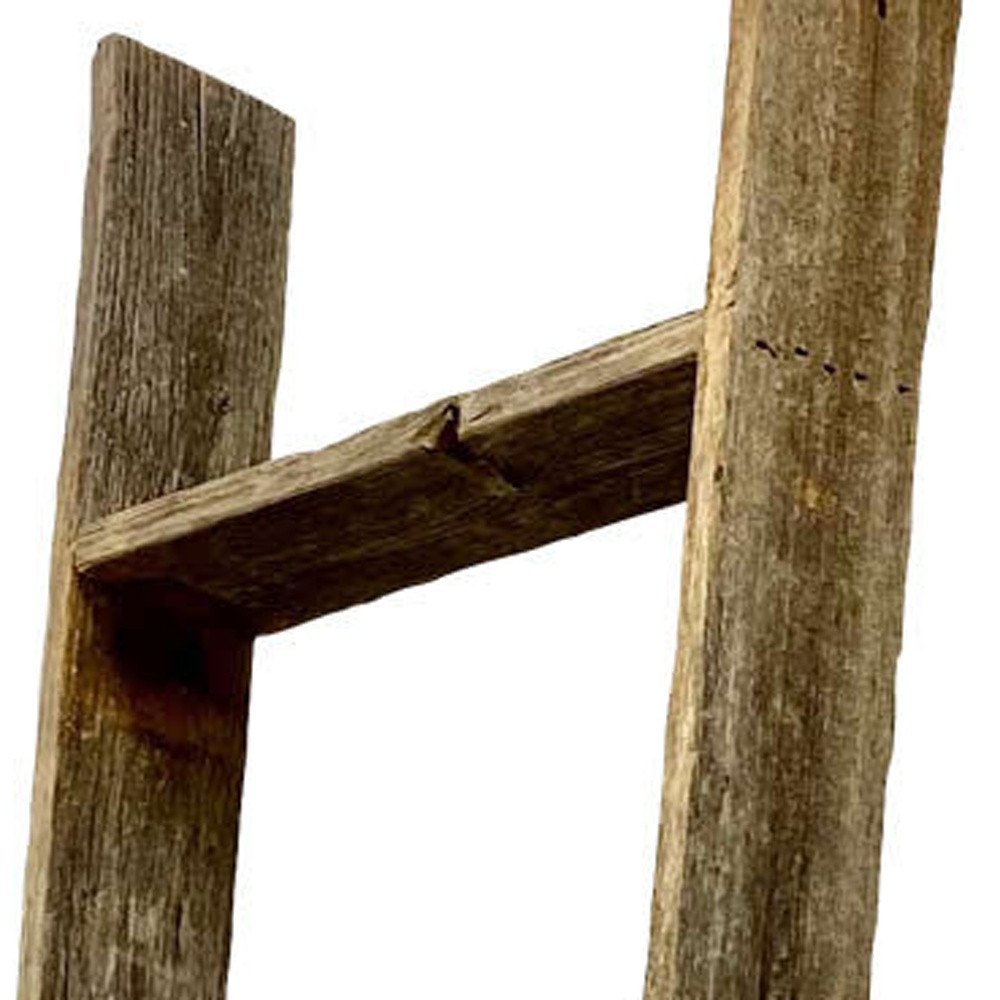 60" X 13" Gray Wood Hanging Dimensional Sculpture — view 4